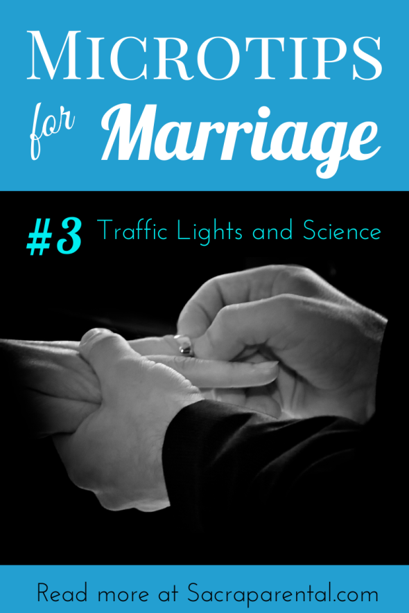 tips for a healthy marriage, Christian parenting, science and relationships, kissing at the traffic lights, Microtips for Marriage