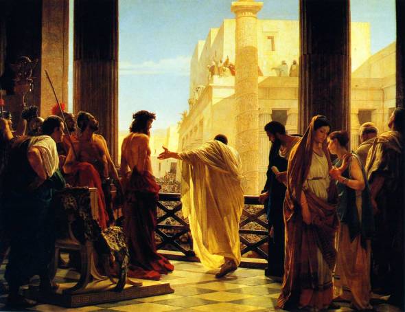 Antonio Ciseri, Ecce Homo | Pilate's Wife poem by Carol Ann Duffy | Sacraparental.com