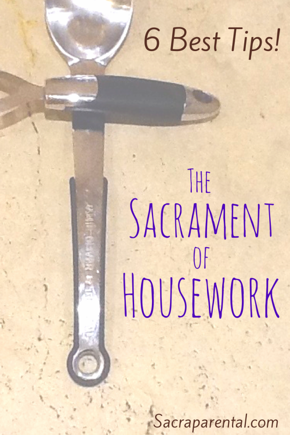 6 great tips for making housework easier! | Sacraparental.com