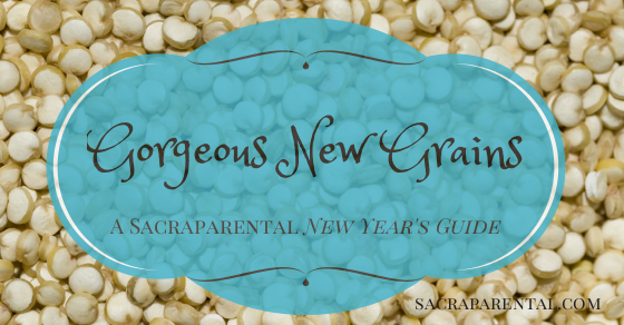 Christian parenting, feminist parenting, New Year, new grains
