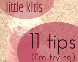 Hard Days with Little Kids - 11 tips I'm trying to remember | Sacraparental.com